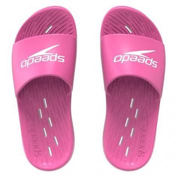 Chanclas Speedo Slide Rosa y Blanco Infantil Talla 31
