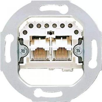 Toma de Datos RJ45 8P para 2 Terminales UAE 2X8 UPO