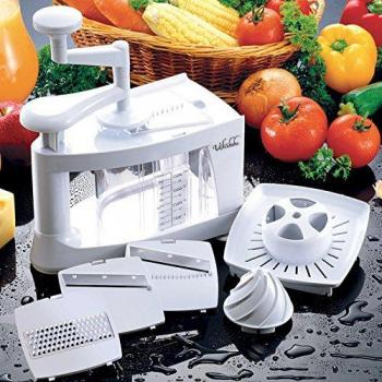 Cortador Espiral, Vegetal Spiralizer Bundle - Zucchini Pasta Noodle Spaghetti Maker