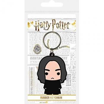 Keychain Harry Potter - Llavero de Goma Severus Snape Chibi