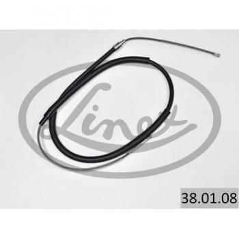 Cable de freno de mano Linex 38.01.08 - Cable tirante para freno de estacionamiento