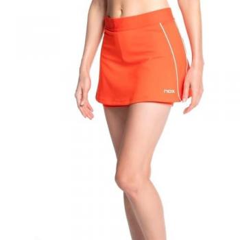 Falda Deportiva Nox Team Negra para Mujer
