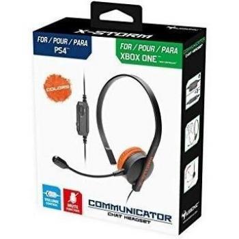 Subsonic - Auriculares X-Storm Communicator, Color Naranja