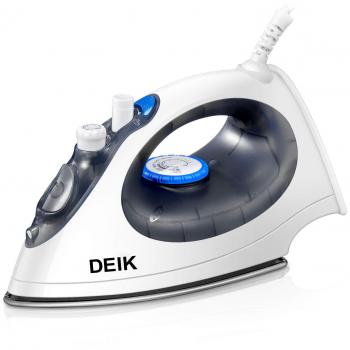 Plancha Ropa Vapor Deik Plancha de Vapor Profesional Control de Temperatura Preciso con Choque de Vapor y Vapor Vertical Autolimpieza y Antical Integrado de Acero Inoxidable, 2000 W