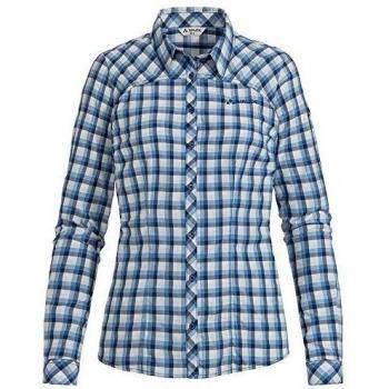 Vaude Tacun LS Camisa Blusa para mujer, Tacun LS, color Tempestad., tamaño 34