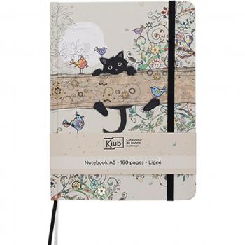 Cuaderno A5 Gato en Rama Bug Art 19x21x10 Cms