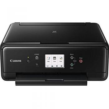 Canon Pixma TS6150 - Impresora Multifunción con WiFi, Bluetooth, Doble Alimentador de Papel, Pantalla Táctil de 7.5 cm y 5 Depósitos de Tinta Independientes - Negra