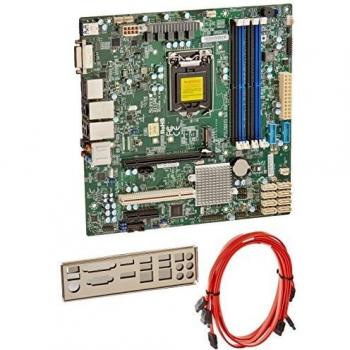 Supermicro x11saem intel c236 lga 1151 socket h4 micro atx placa base para servidor microatx intel lga 1151 socket h4 8 gts e31200 14 nm