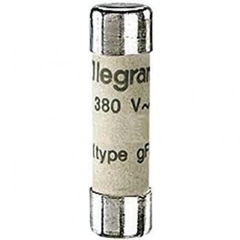 Fusible cilíndrico cerámico de 8.5 x 32 mm, acción rápida, 1A, 400V AC con indicador visual