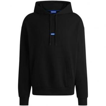Hugo Felpa con Capucha Nalonso 01 Azul Negro Hombre M
