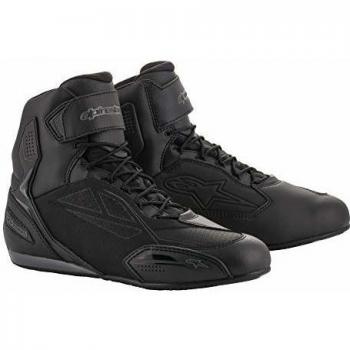 Alpinestars Faster-3 Drystar Motorcycle Shoes - Black/Grey