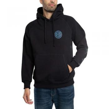 Deus Ex Machina Men's Black Pill Logo Pullover Hoodie - Medium