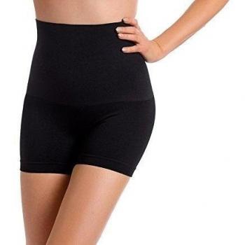 Envie Pantalones cortos Moldeadores - con cintura alta, negro, S