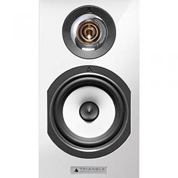 Triangle Esprit Titus EZ Hi-Fi Bookshelf Speakers, White High Gloss, Pair