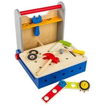 WOOMAX - Caja herramientas de madera plegable