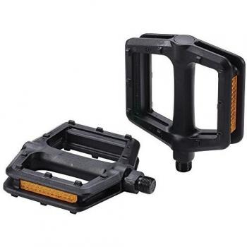 Pedal de bicicleta BBB TrailRide BPD-35 negro, aluminio CrMo, 9/16, antideslizante, 290g