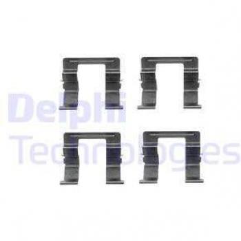 Kit de reparación, pastillas de frenos DELPHI LX0420