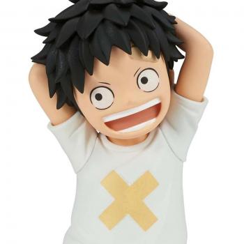 Banpresto One Piece Film Red DXF The Grandline Series Monkey D. Luffy Child Version Figure