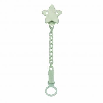 Chicco Clip Chupete Estrella 0 M+ - Sujetachupete All You Can Clip Estrella de Chicco, diseñado para bebés desde el nacimiento, fabricado con materiales seguros y no tóxicos, fácil de usar y