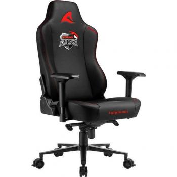 Silla Gaming Sharkoon SKILLER SGS30/40 Universal Negra/Roja con Diseño Ergonómico y Soporte Ajustable
