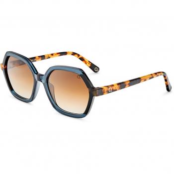Etnia Barcelona Les Corts 5LESCOR GRHV Women's Sunglasses Tortoiseshell Size 54 Green Havana