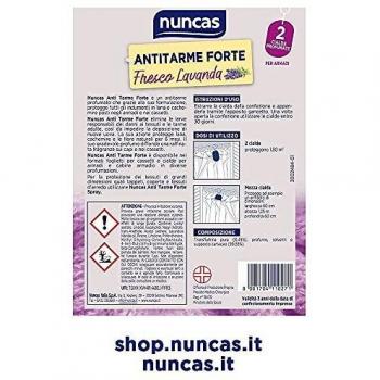 nuncas Antipolillas Fuerte 2 Hojas Grandes