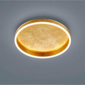 Luz de techo LED Sona dimmable en oro, 40 cm, 24W, 2040lm