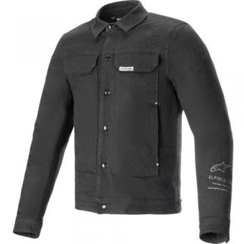 Chaqueta de Moto Alpinestars Garage Gris Ahumado - Textil, Talla XL
