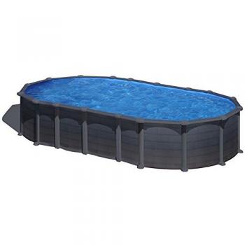 Piscina de acero ovalada Gre Capri 730x375x132cm