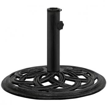 vidaXL Umbrella Base Black 44x44x31 cm Cast Iron