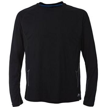 Trespass Toko Active TP75 Top, Hombre, Negro