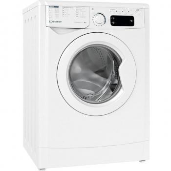 Lavadora Indesit EWE81284WSPTN carga frontal, 8 kg, 1200 rpm, Clase Energética C, Color Blanco, Display Digital, Tapa Desmontable