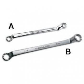 Egamaster - Llave acodado 2 bocas 24-27 cromo/cromada aeroespacial