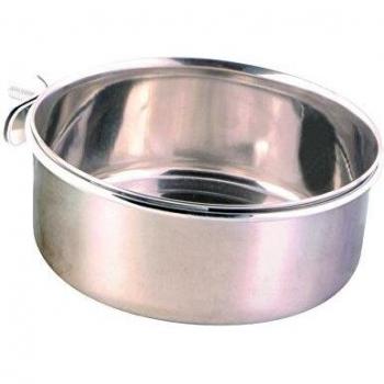 Trixie Stainless steel bowl with screw attachment, 900 ml/ø 14 cm