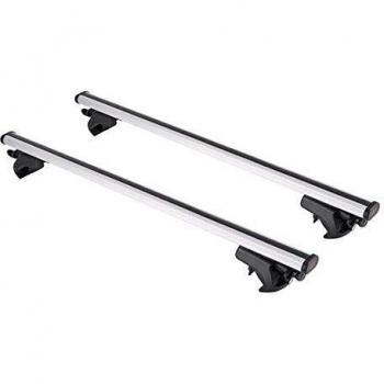 G3 60010 Rapid Fixing Universal Railing Roof Bars in Aluminium, A Pair