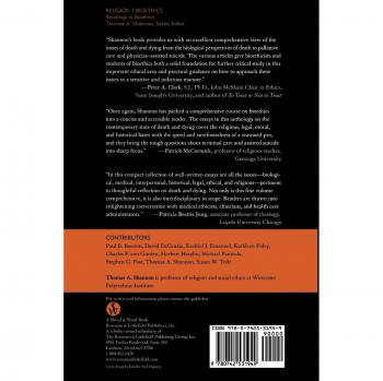Death and Dying: A Comprehensive Reader in Bioethics