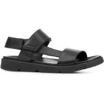 Geox Sandalias de piel U Xand 2S en color negro para hombre