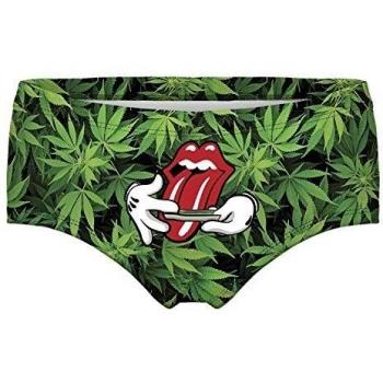 Fringoo - Braguitas - para niña multicolor Roll Your Weed S