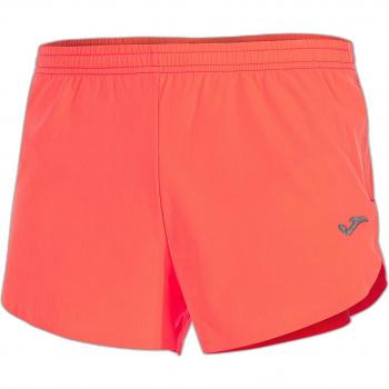 Joma Olimpia Fluorescent Coral Children's Running Shorts