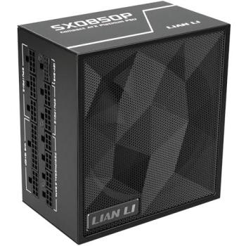 Fuente de Alimentación Lian Li SX0850P 850W Modular 80 PLUS Platinum ATX 3.1 Negra