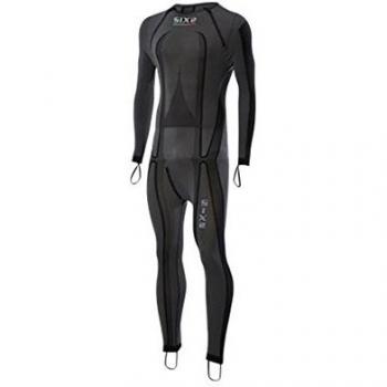 SIXS combinación Racing adulto stxr, Negro Carbono, talla S