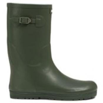 Aigle Woody-pop Fur 2 Children's Rain Boots - Khaki/Green