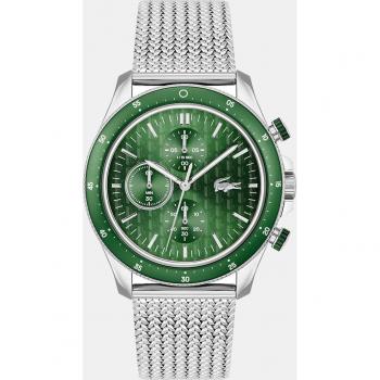 Lacoste - Reloj de hombre Neoheritage 2011255 cronógrafo de malla de acero