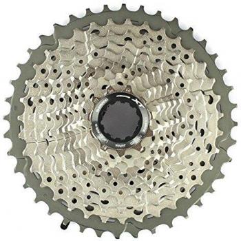 Cassette Shimano Deore XT M8000, 11 Velocidades, 11-46 Dientes, Negro, Talla Única para Adultos Unisex