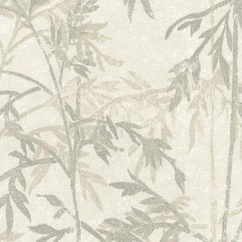 Noordwand Papel pintado Bamboo beige - papel pintado de diseño natural, color beige, textura de bambú, fácil de aplicar y quitar, adecuado para interiores