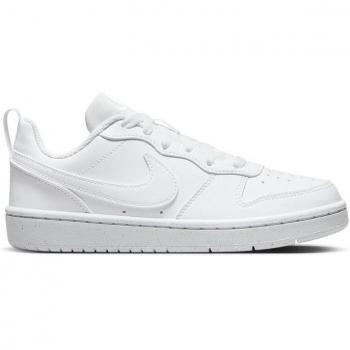 Nike Borough Low 2 SE Junior Trainers Triple White 3.5 Unisex