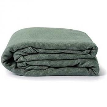 Fular Portabebé Ergonómico 4.60m de Algodón Orgánico Verde Eucalipto