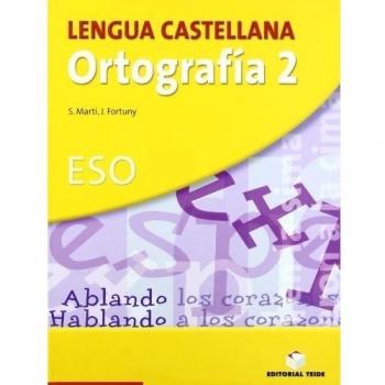 Lengua castellana, ortografía, 2 ESO. Cuaderno y solucionario - 9788430749836