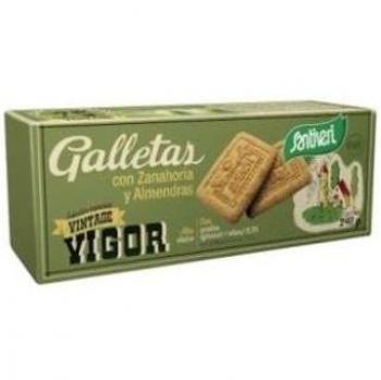 Santiveri Galletas de Zanahoria y Almendra Veganas 240g
