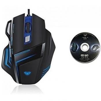 Con cable USB Profesional Gaming Mouse 2000DPI Botones programables